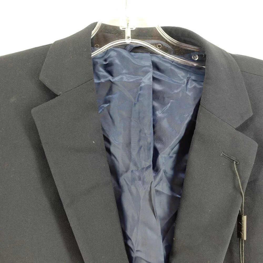 Men's Marc New York by Andrew Marc Suit Blazer Jacket in Navy size 44R NEW